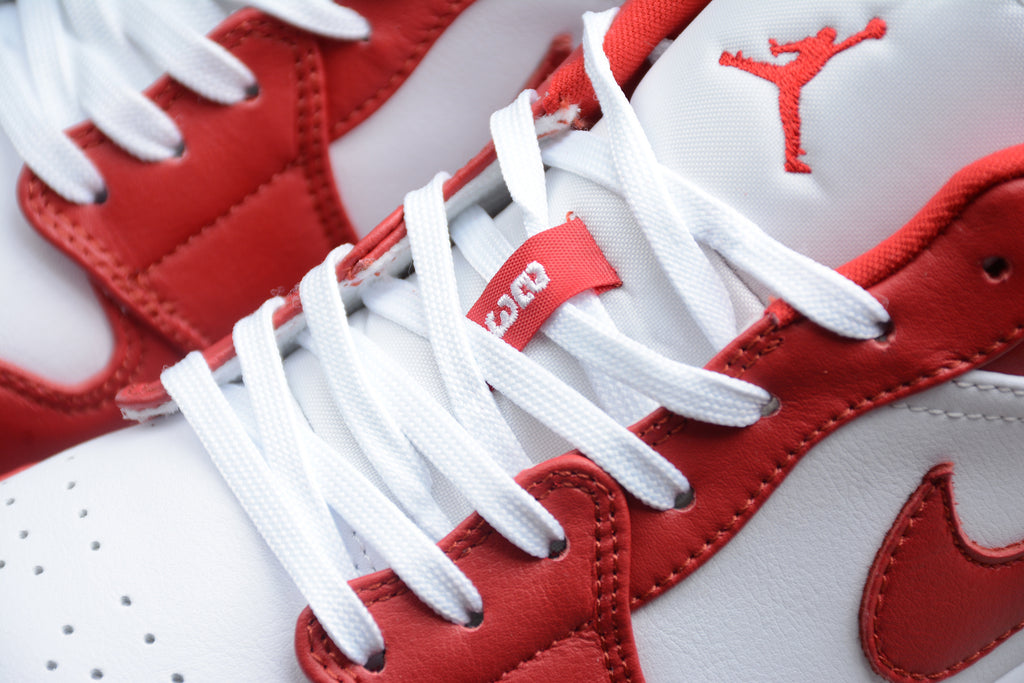 Jordan 1 Low – Rojo / Blanco
