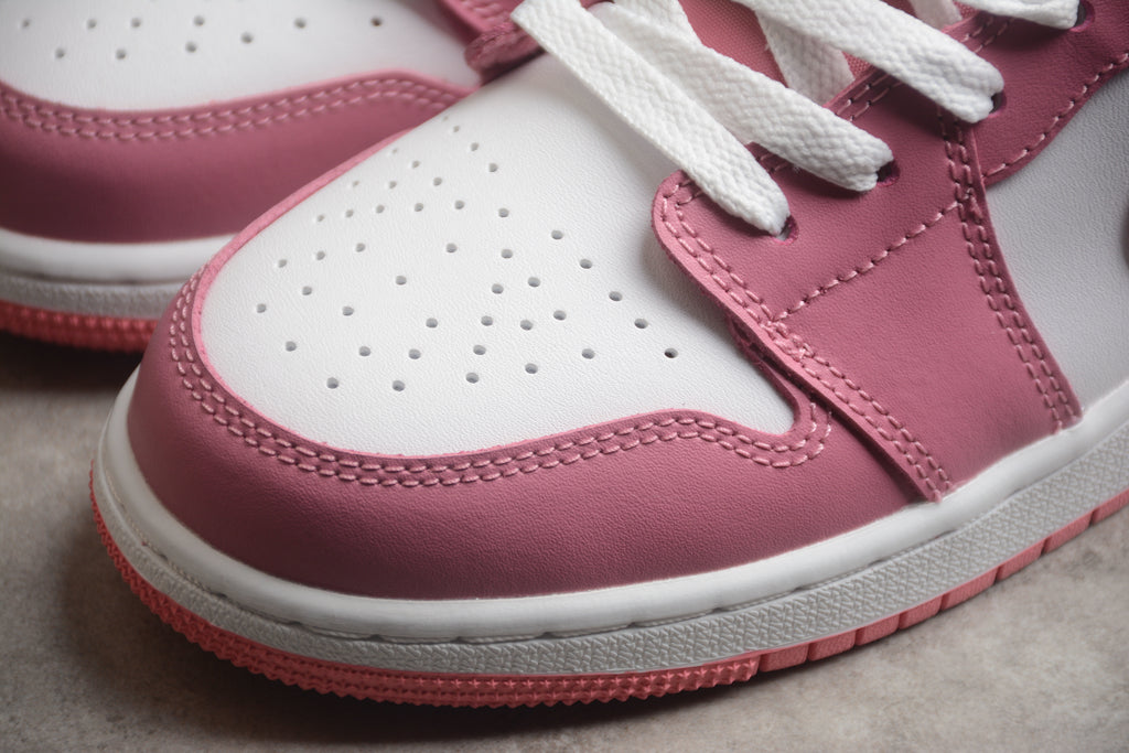 Jordan 1 Low – Rosa / Blanco