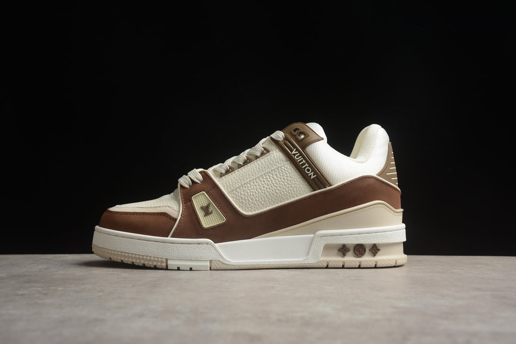 Louis Vuitton Trainer Low – Marrón / Beige