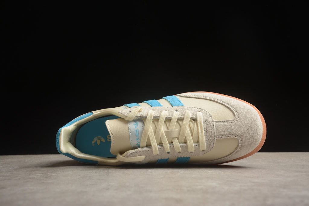Adidas Samba – Beige / Azul