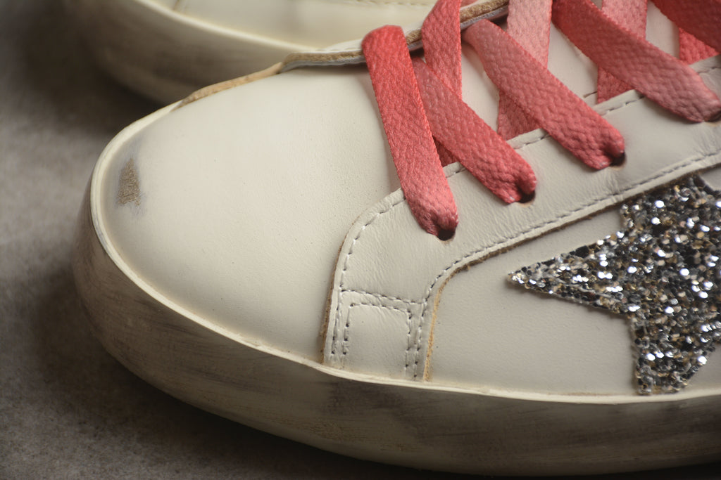 Golden Goose – Blanco / Plata