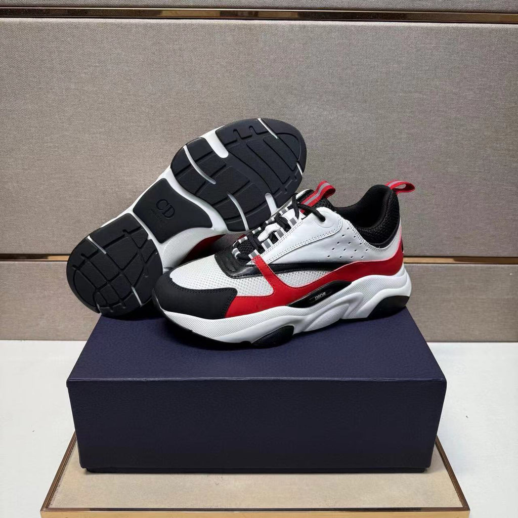 Dior B22 – Blanco / Rojo