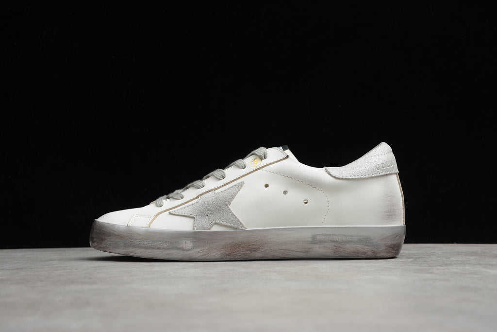 Golden Goose Super Star – Blanco / Plata
