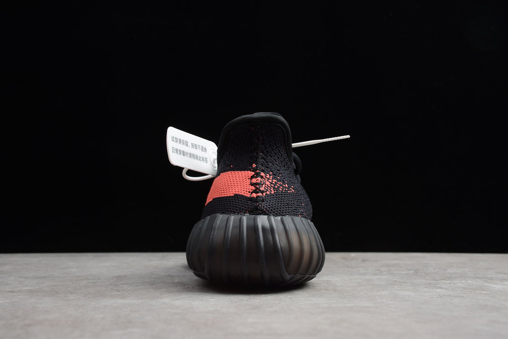 Adidas Yeezy 350 – Negro / Rojo