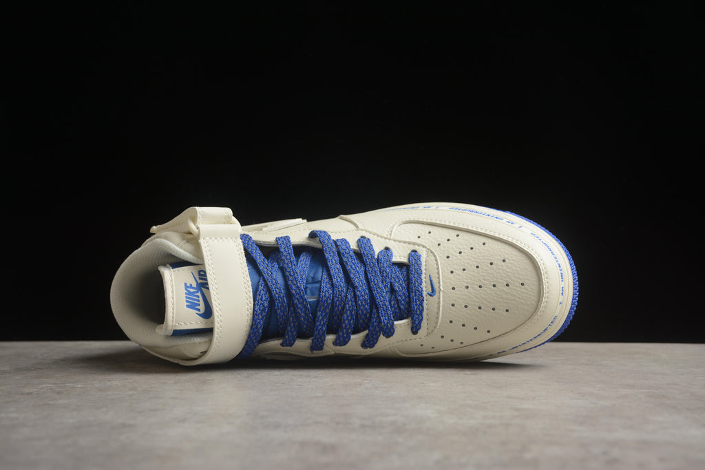 Air Force 1 High – Blanco / Azul