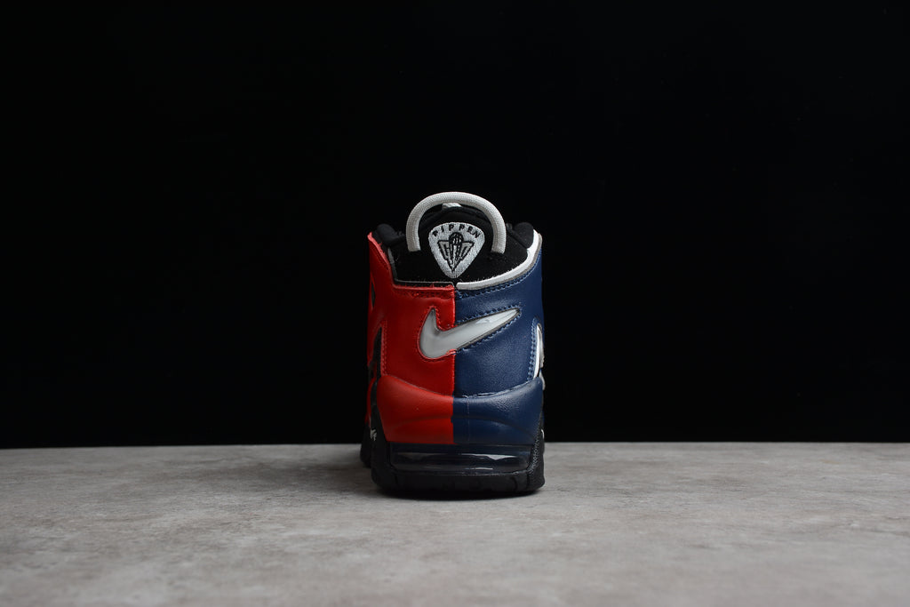 Air More Uptempo – Negro / Rojo / Azul