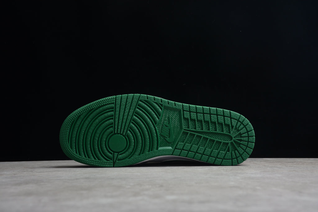 Air Jordan 1 Mid – Gris / Verde