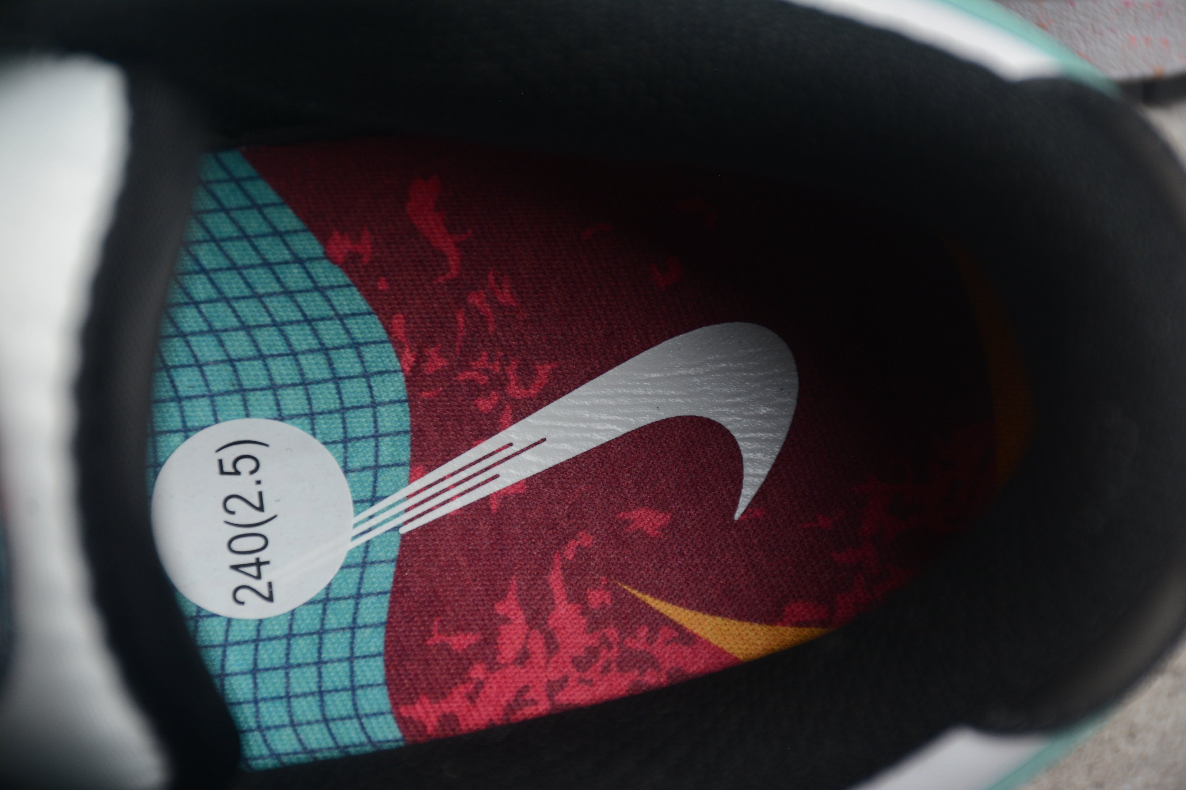 Dunk SB – Negro / Blanco / Turquesa