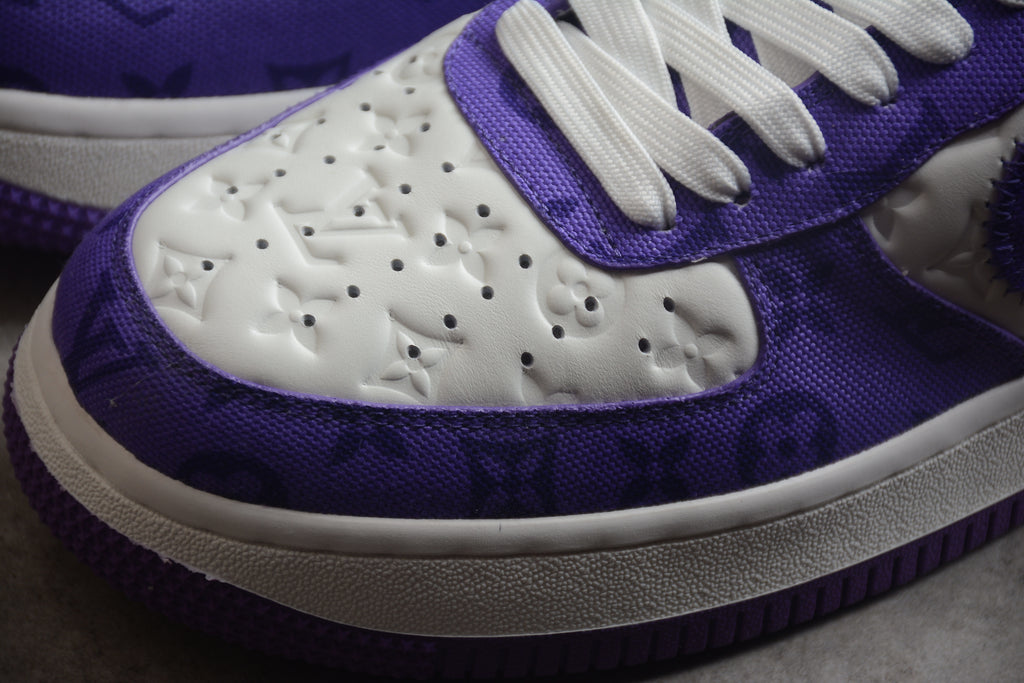 Air Force 1 Low LV – Blanco / Lila