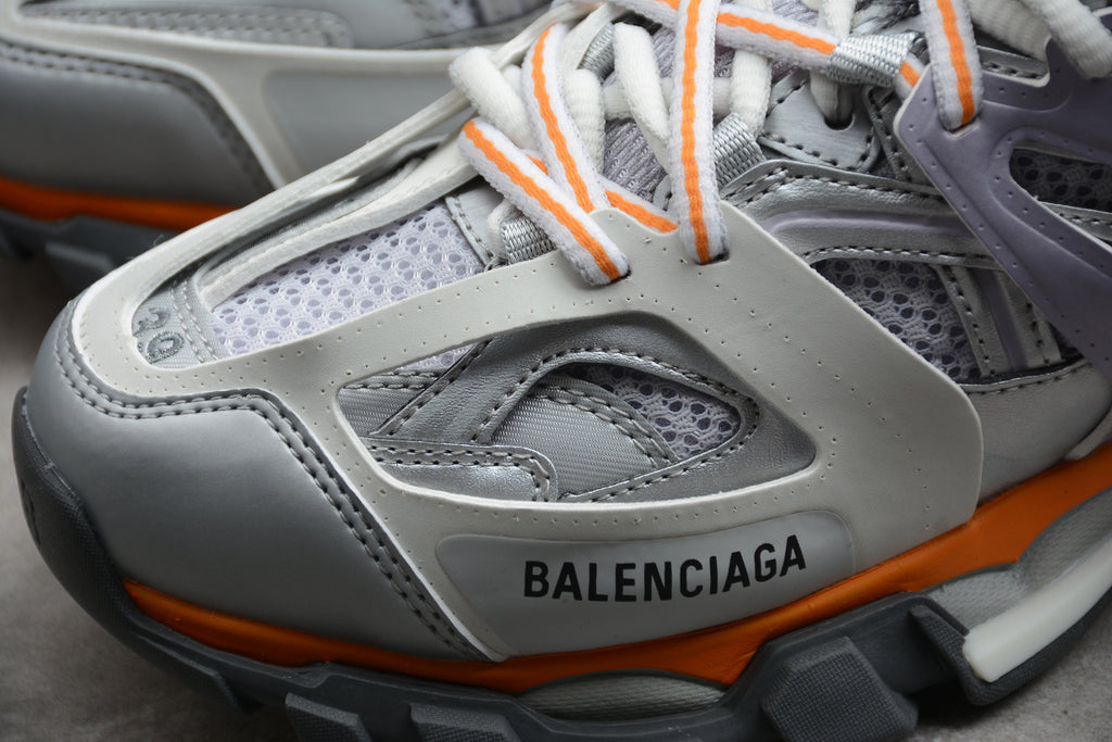 Balenciaga Track – Gris / Naranja