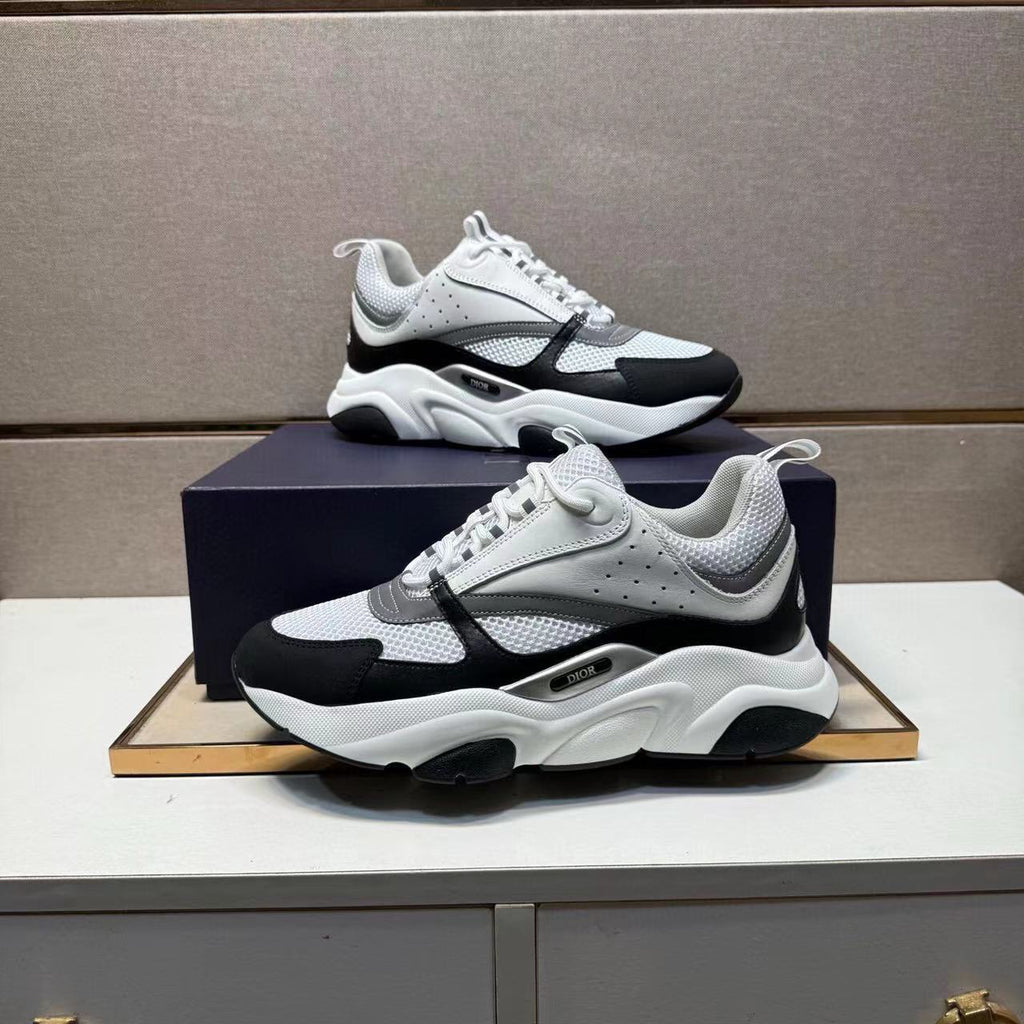 Dior B22 – Blanco / Gris