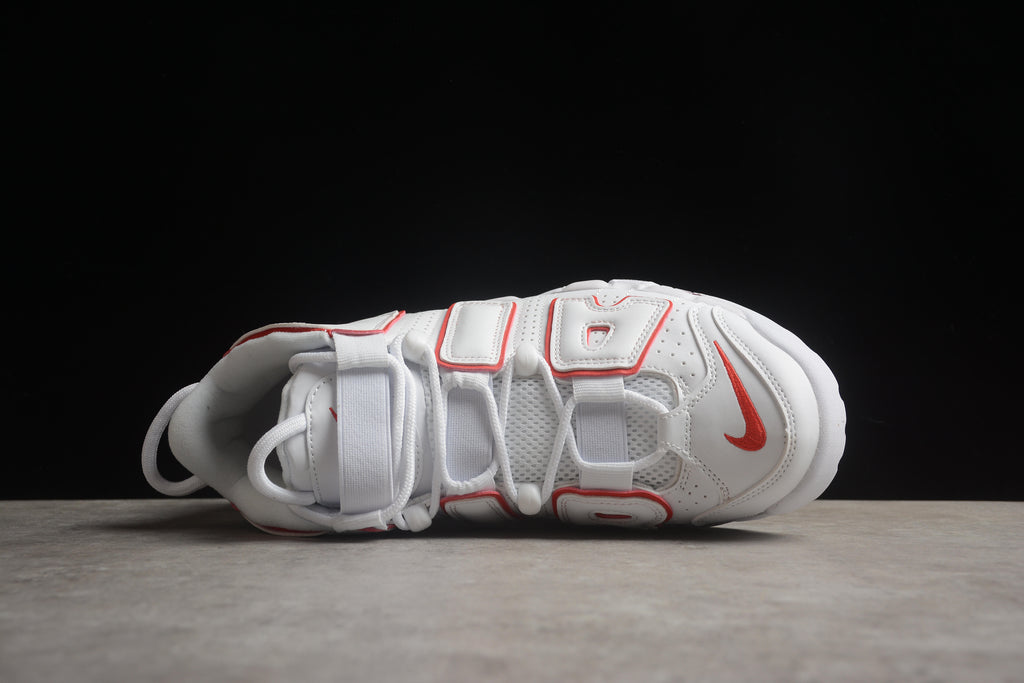 Air More Uptempo – Blanco / Rojo