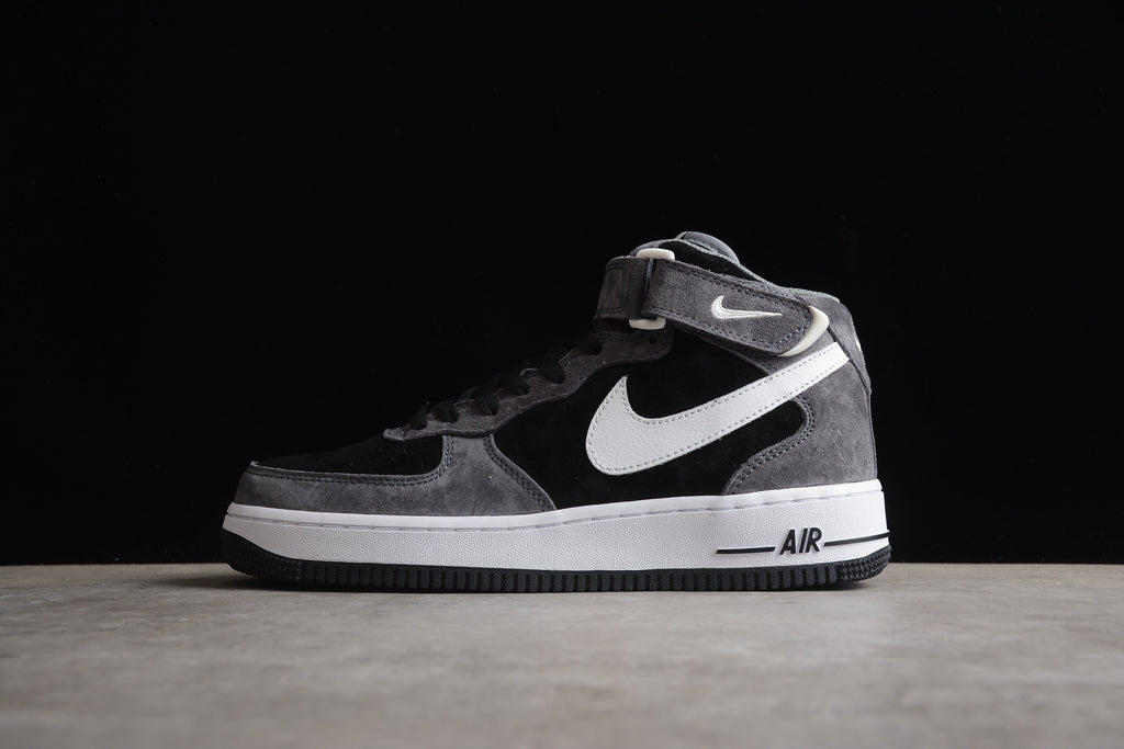 Air Force 1 High – Gris Oscuro / Negro