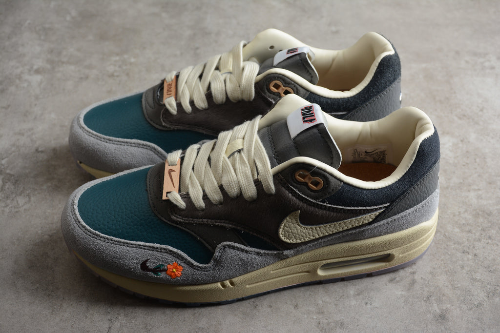 Air Max 1 – Marrón / Verde / Gris
