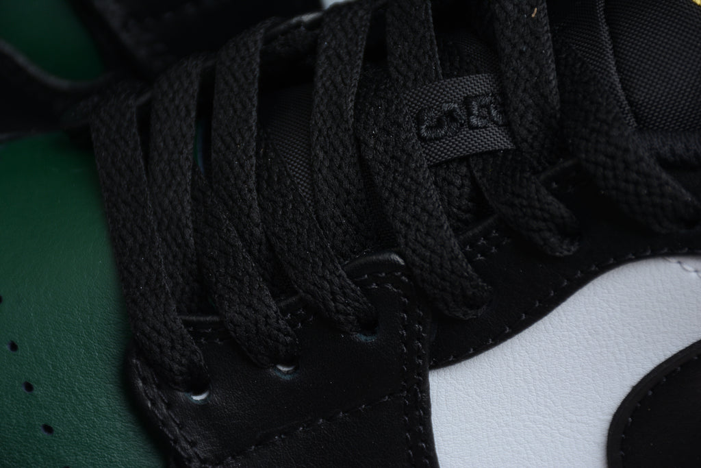 Jordan 1 Low – Verde / Negro / Blanco