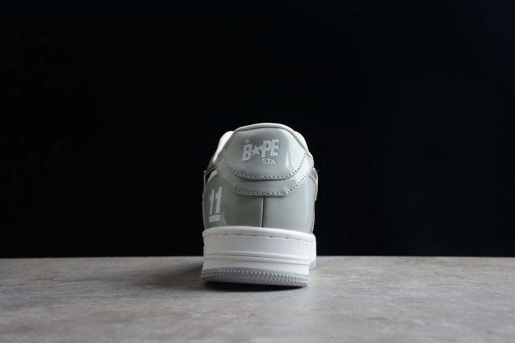 BAPE STA – Gris / Blanco
