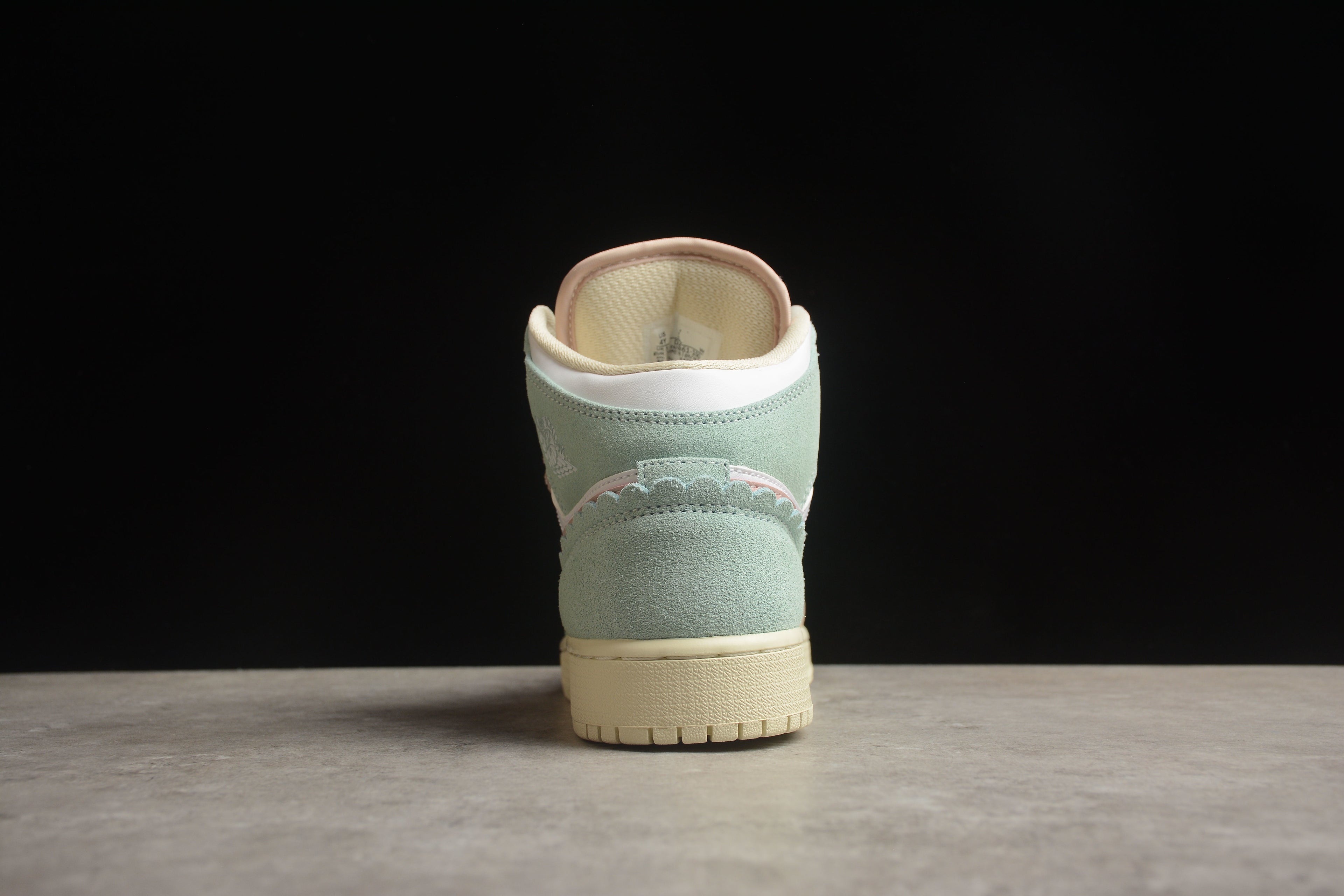 Air Jordan 1 Mid – Rosa / Turquesa / Blanco