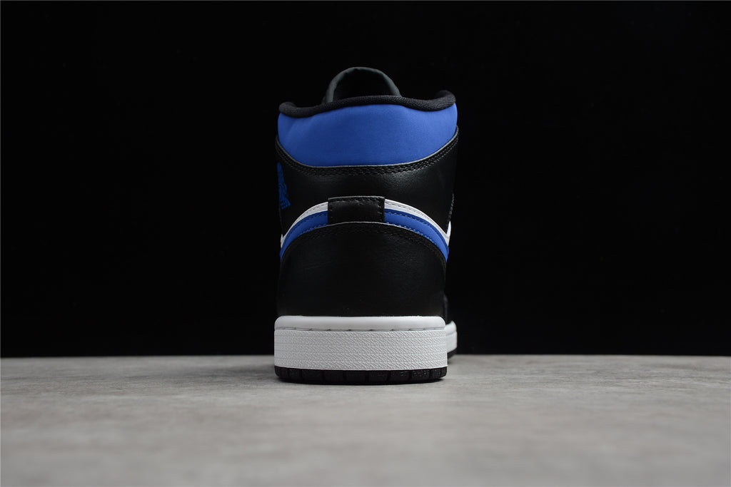 Air Jordan 1 Mid – Negro / Azul