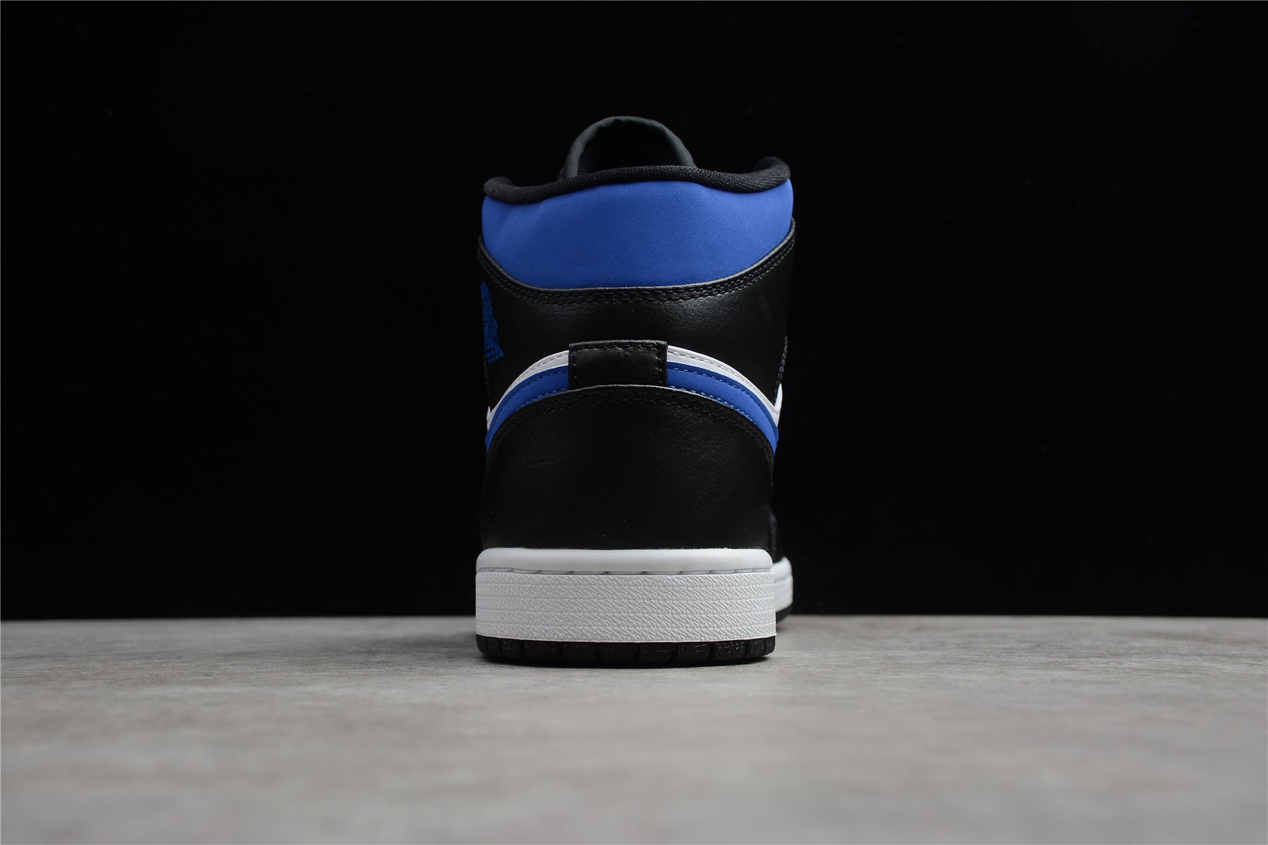 Air Jordan 1 Mid – Negro / Azul