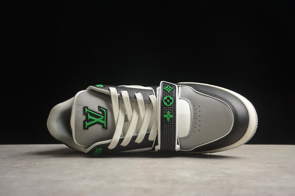 Louis Vuitton Trainer Low – Verde / Negro / Blanco