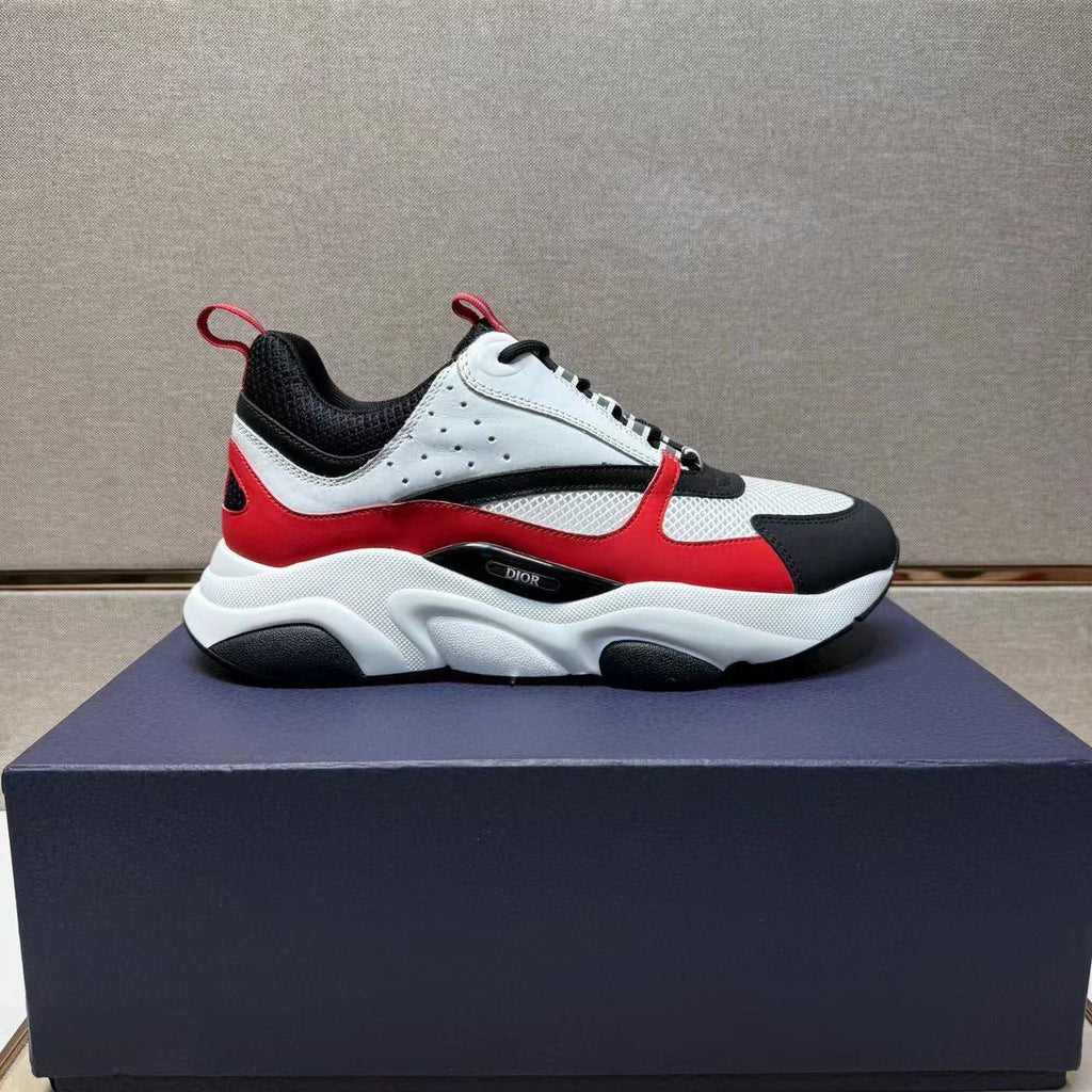 Dior B22 – Blanco / Rojo
