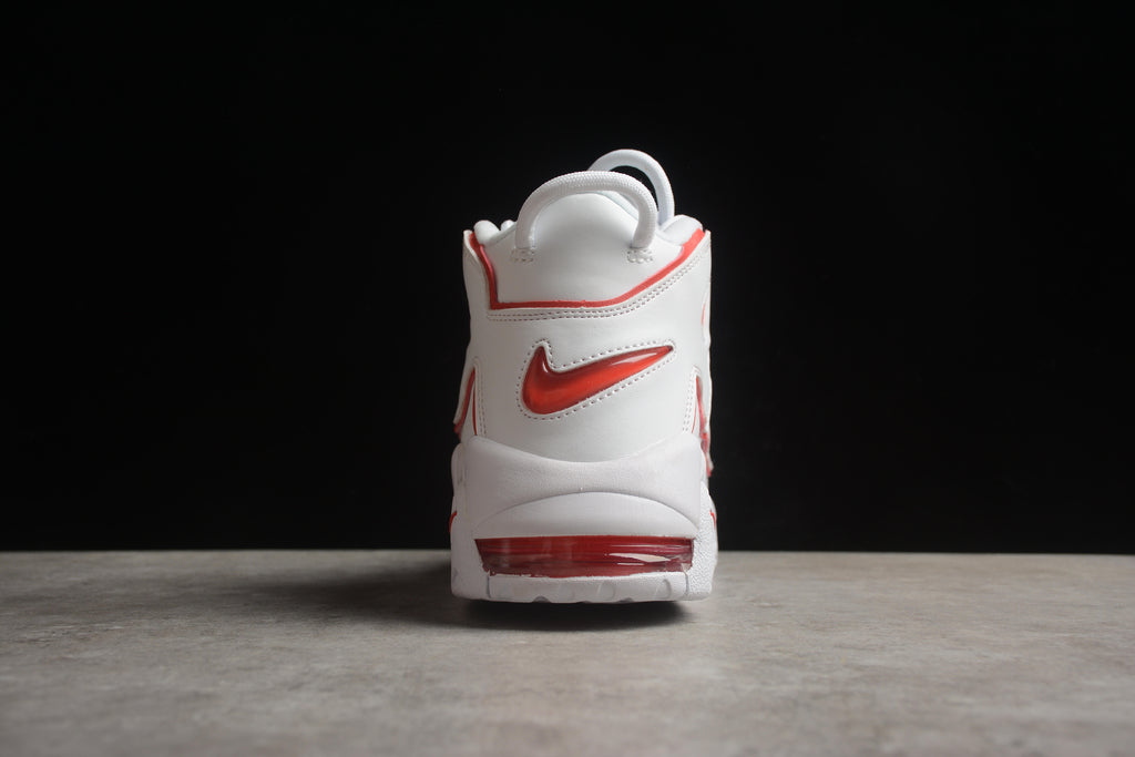 Air More Uptempo – Blanco / Rojo