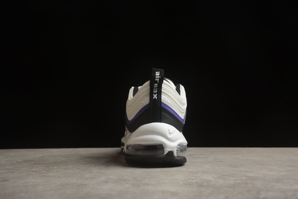 Air Max 97 – Blanco / Negro / Lila