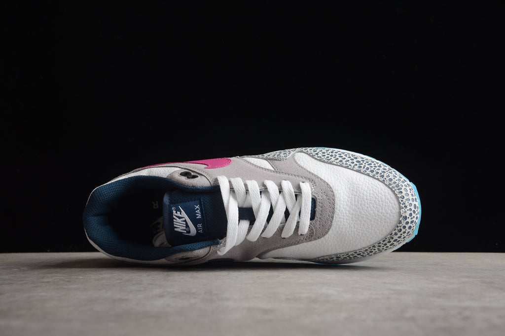 Air Max 1 – Gris / Rosa