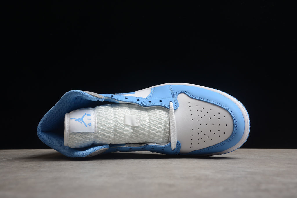 Air Jordan 1 Mid – Azul / Gris / Blanco