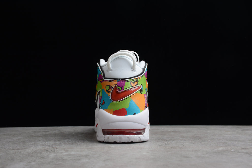 Air More Uptempo – Blanco Toticolor