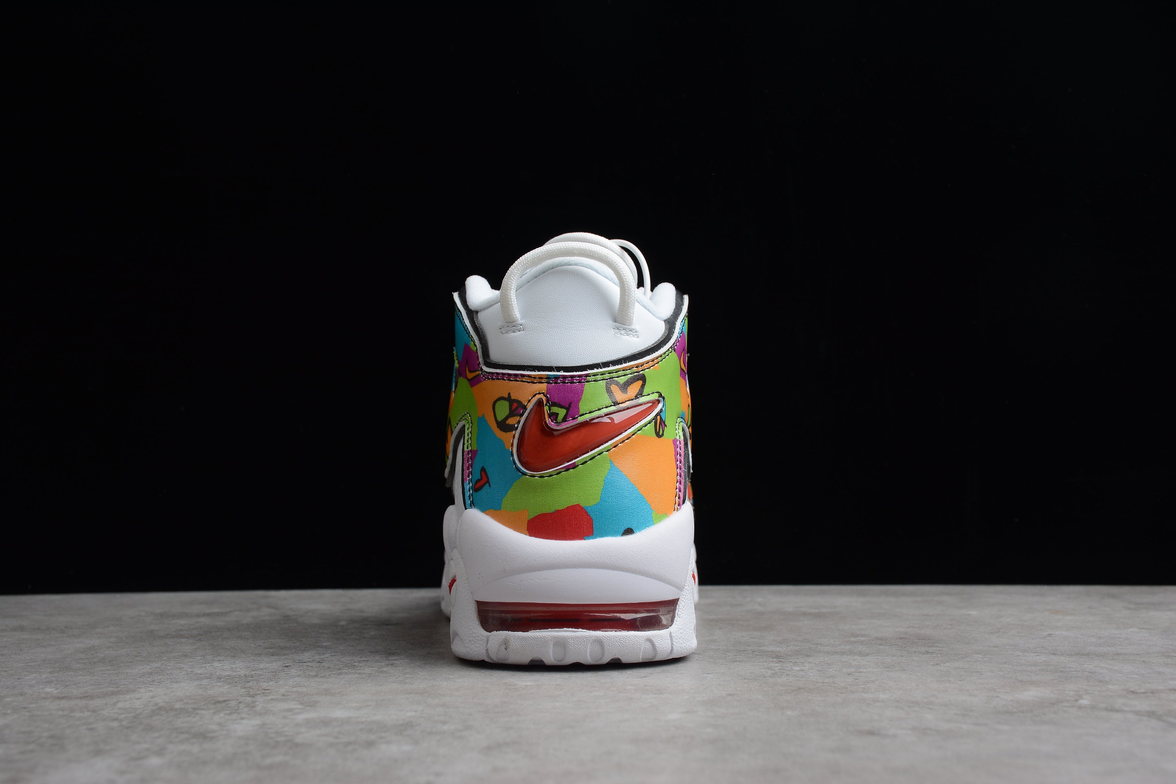 Air More Uptempo – Blanco Toticolor