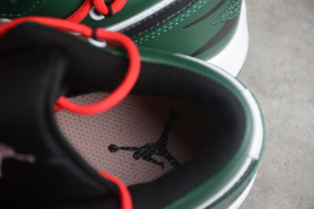 Jordan 1 Low – Verde Oscuro