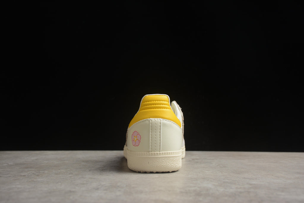 Adidas Samba – Gris / Amarillo