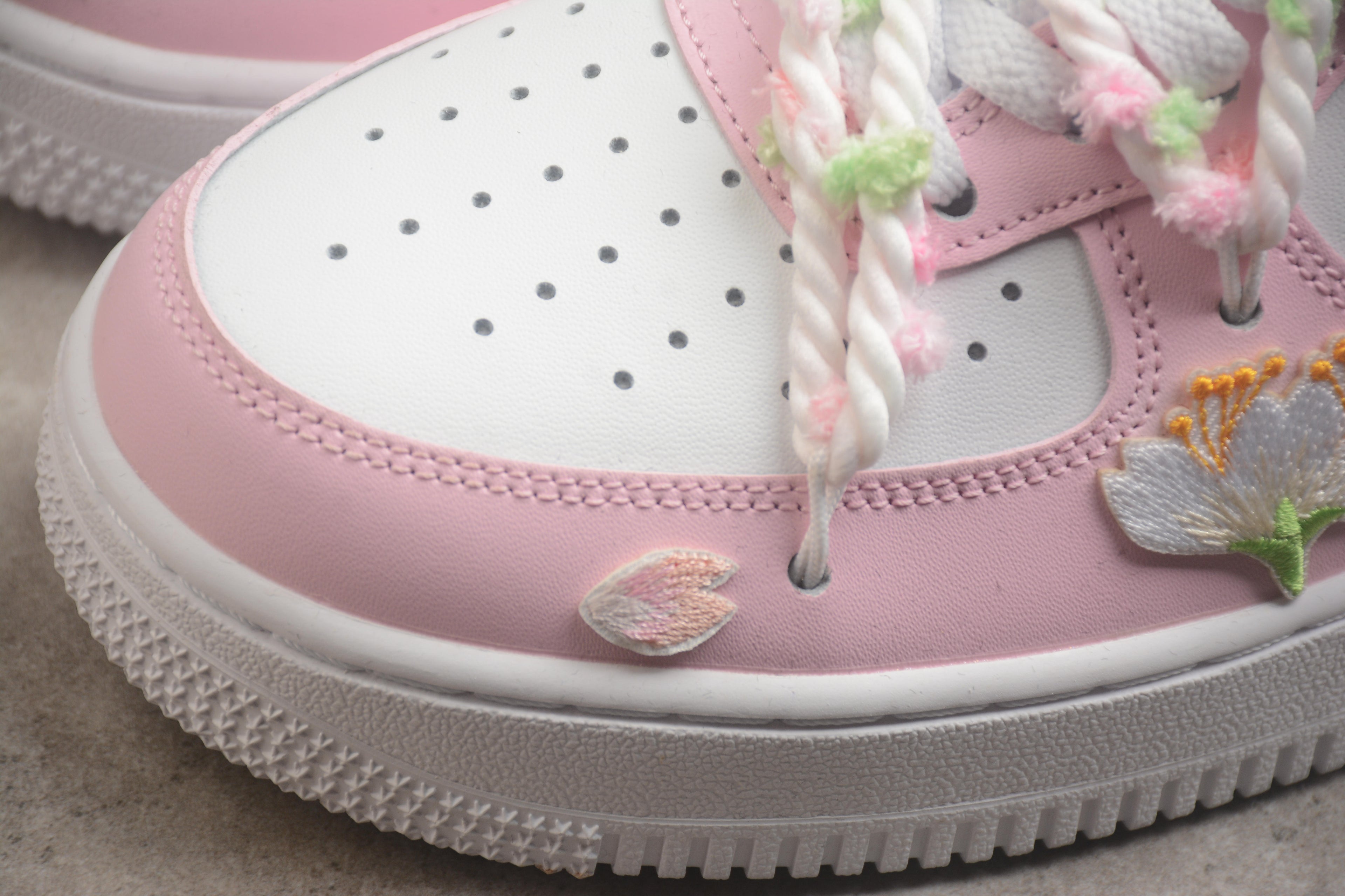 Air Force 1 Low – Rosa / Blanco / Verde