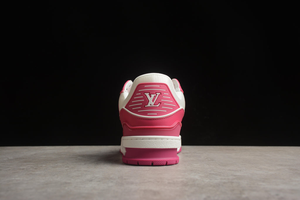 Louis Vuitton Trainer Low – Rosa / Blanco
