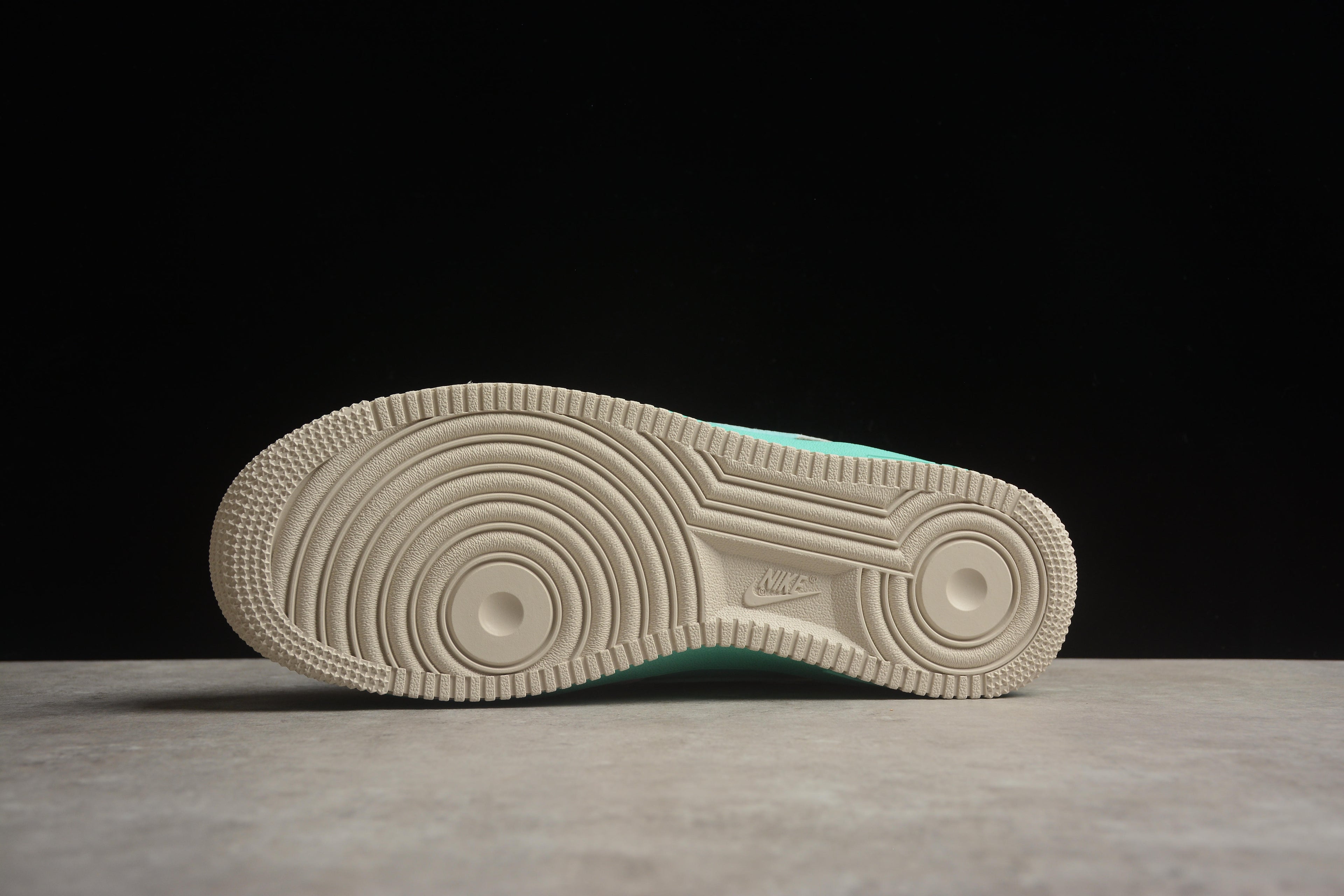 Air Force 1 Low – Gris / Turquesa