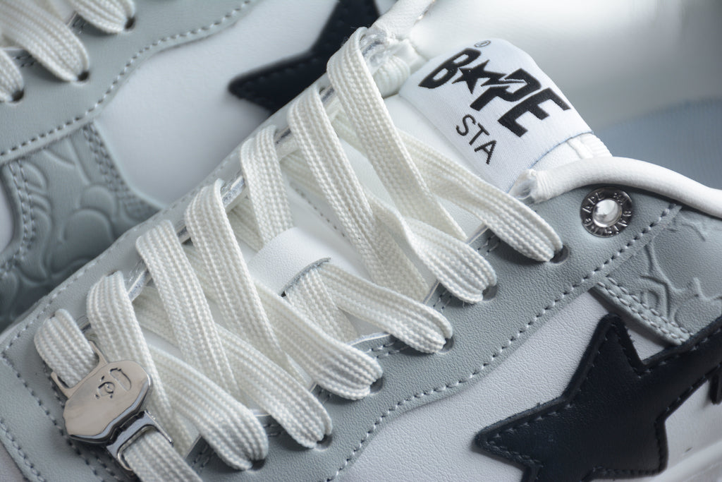 BAPE STA – Gris / Blanco / Negro