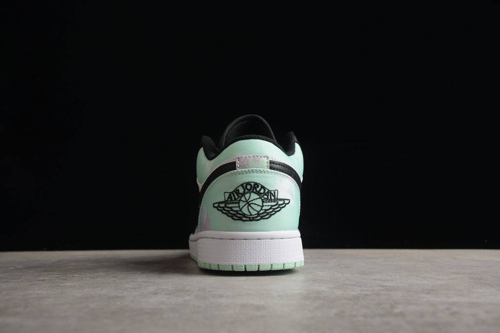 Jordan 1 Low – Turquesa / Negro / Blanco