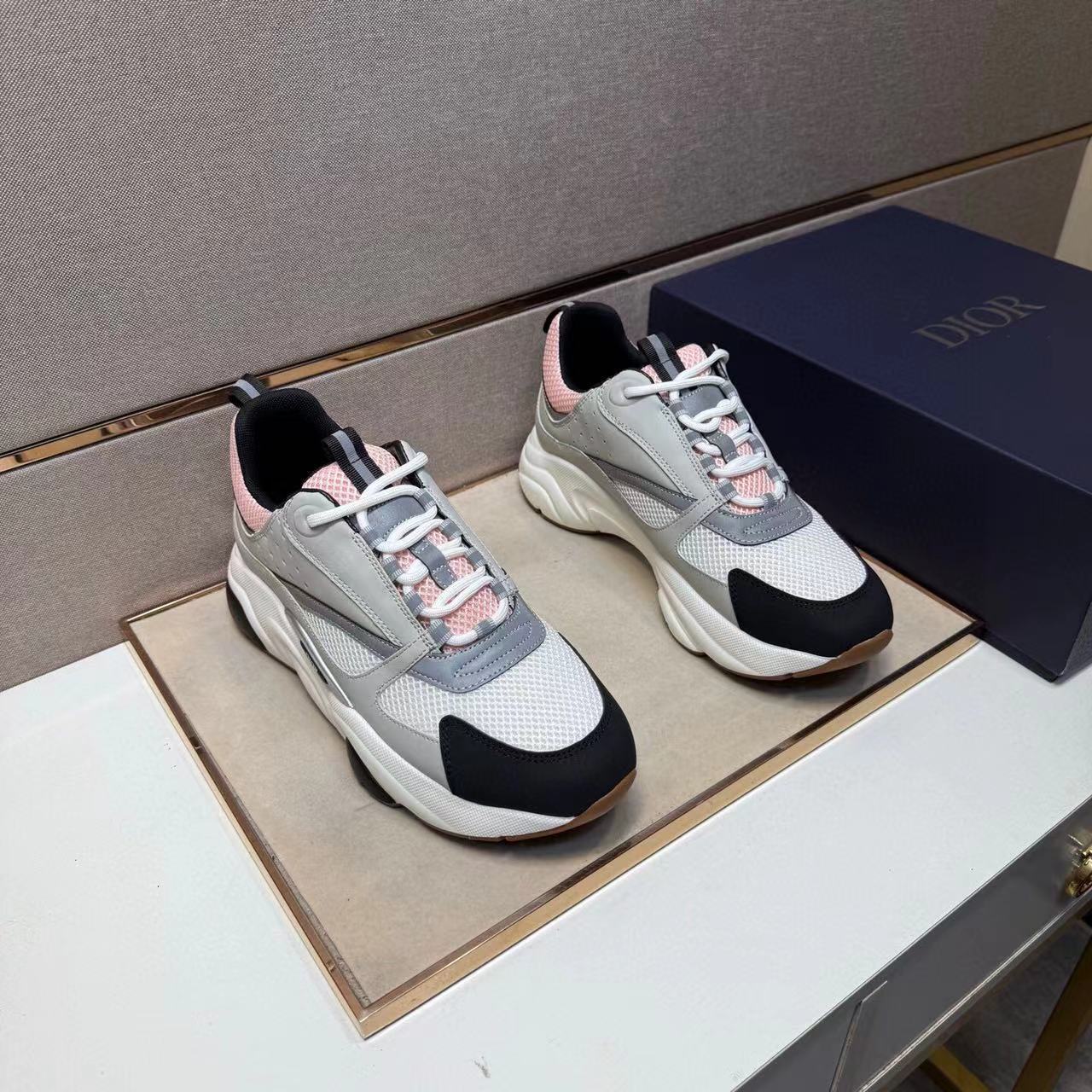 Dior B22 – Gris / Rosa