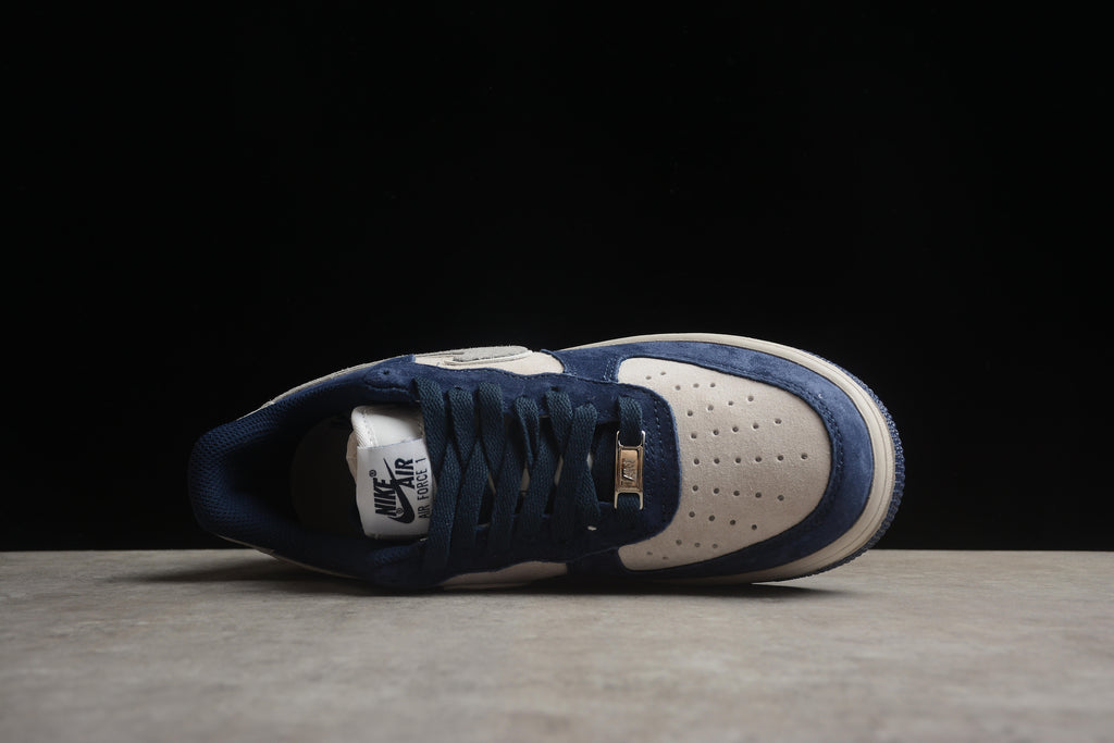 Air Force 1 Low – Azul / Gris / Piel