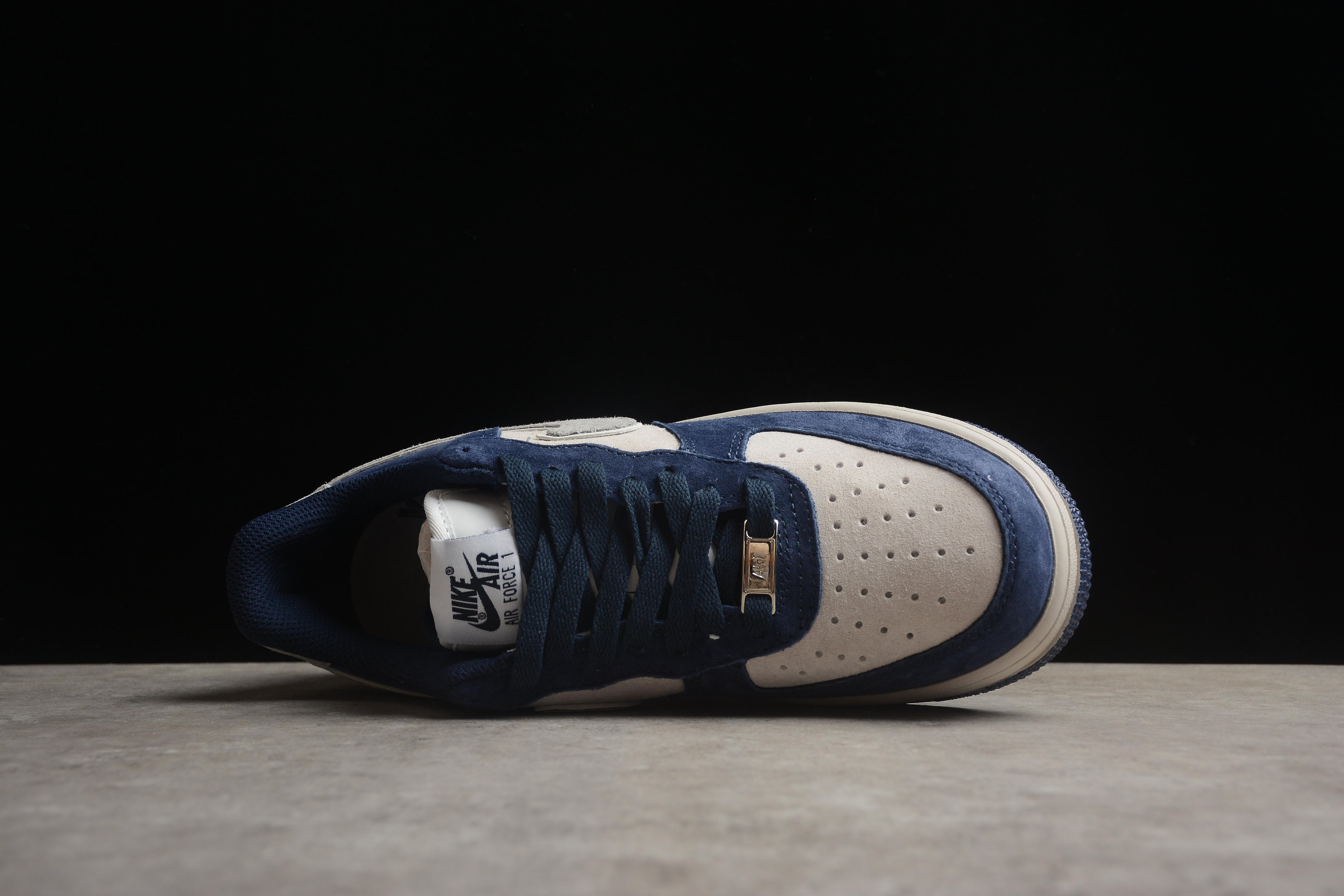 Air Force 1 Low – Azul / Gris / Piel