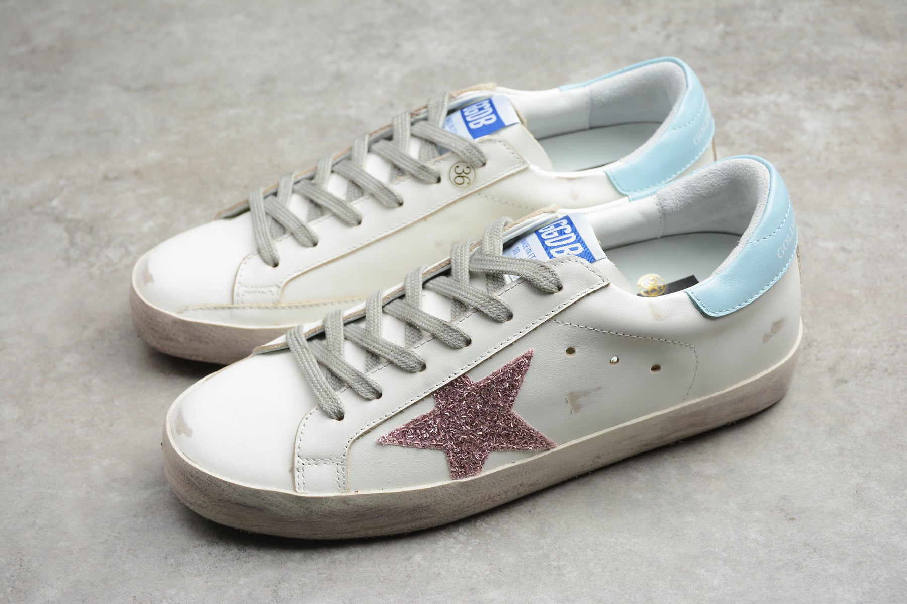 Golden Goose Super Star – Azul Claro