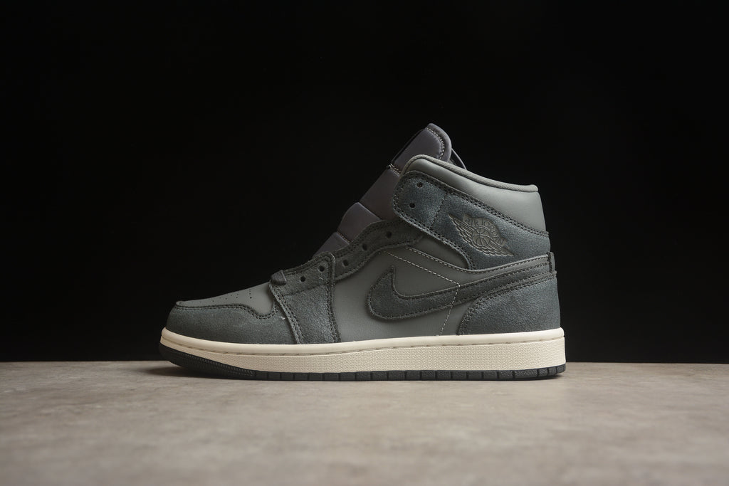 Air Jordan 1 Mid – Gris Oscuro