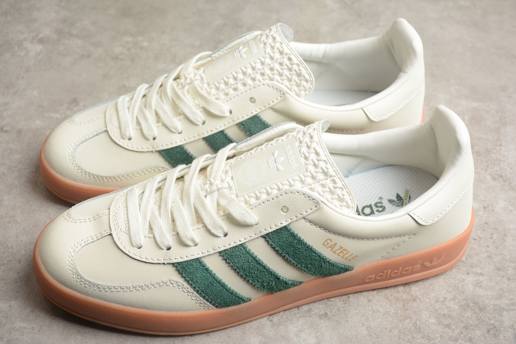 Adidas Gazelle – Gris / Verde