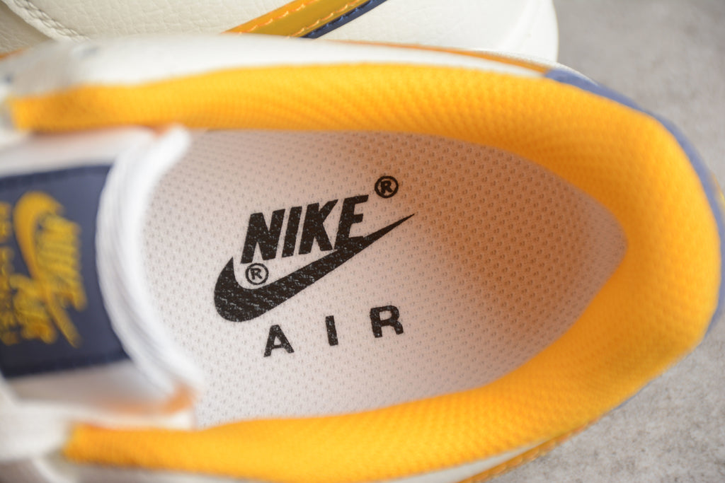 Nike Air Force 1 Low – Blanco / Amarillo / Azul