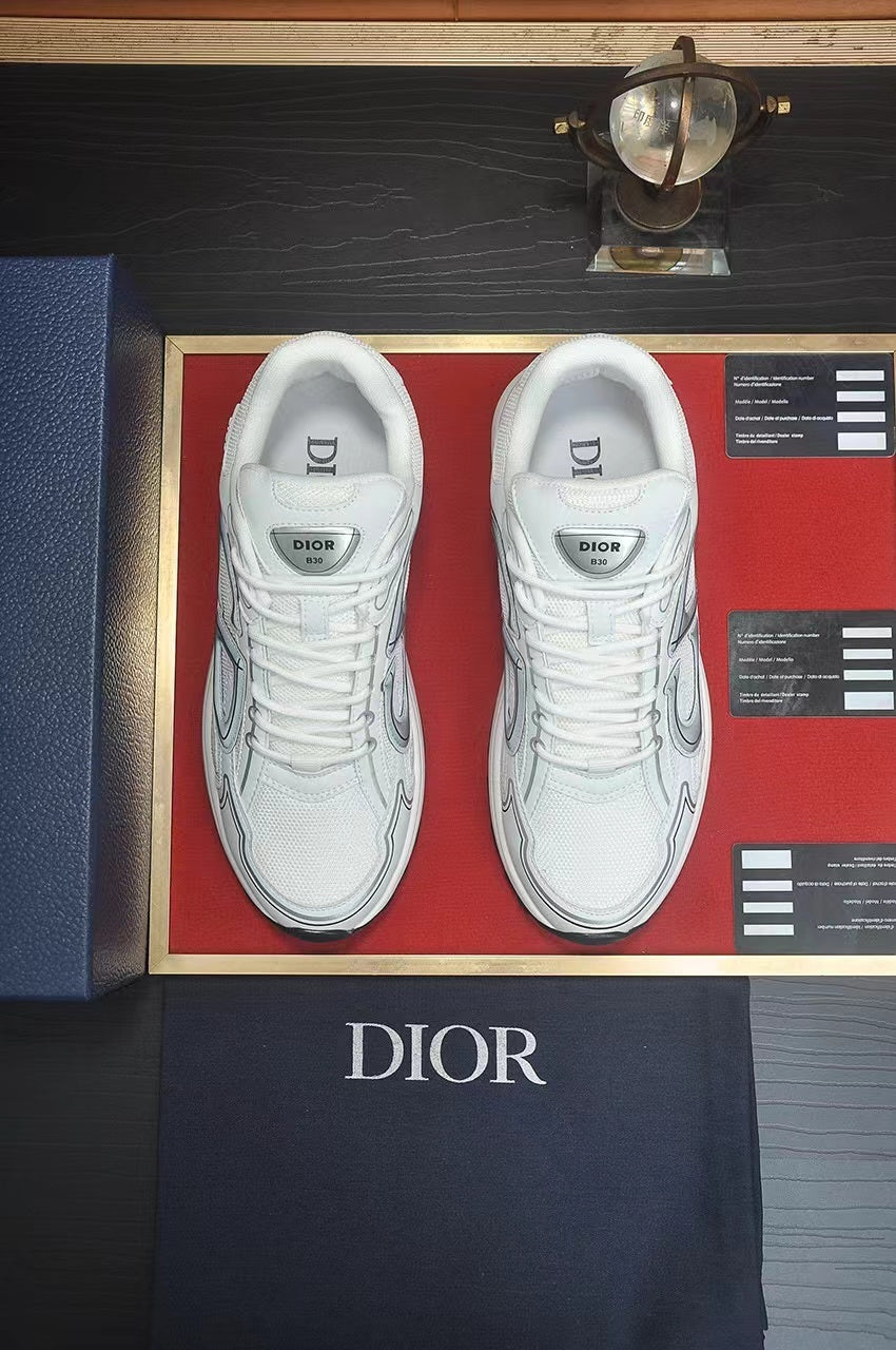 Dior B30 – Blanco / Gris