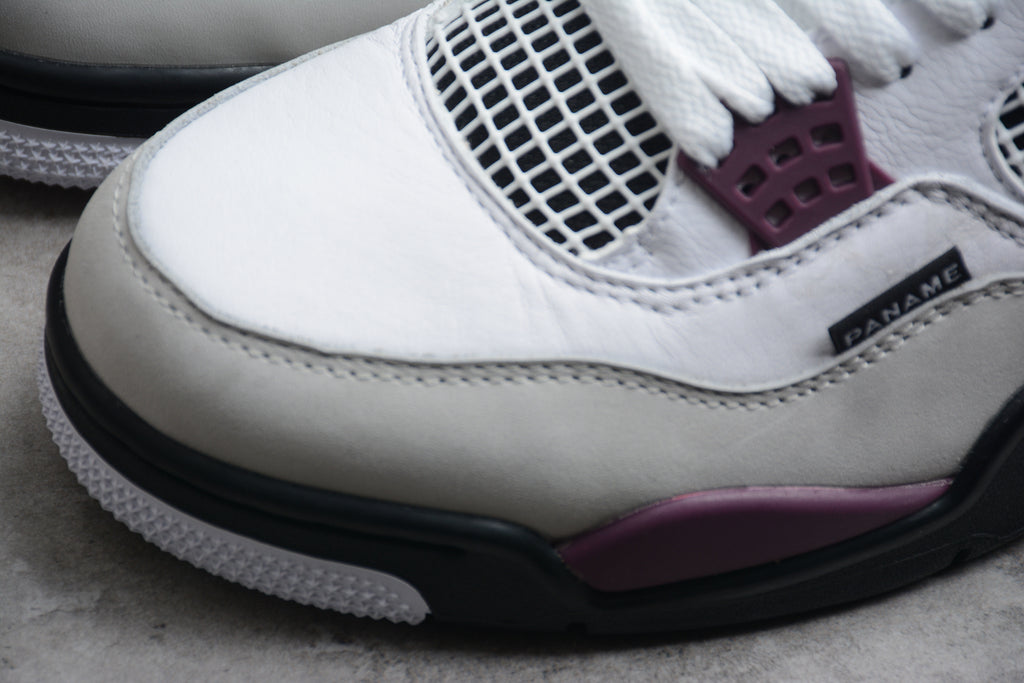 Air Jordan 4 – Blanco / Lila