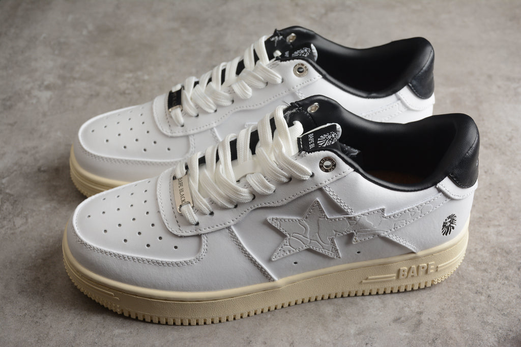 BAPE STA – Blanco / Suela Begie