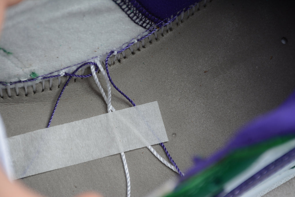Air Jordan 1 Mid – Verde / Lila