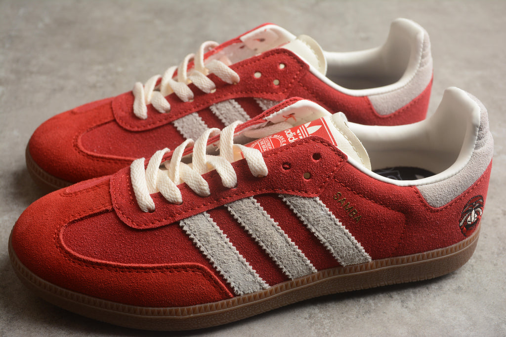 Adidas Samba – Rojo / Gris